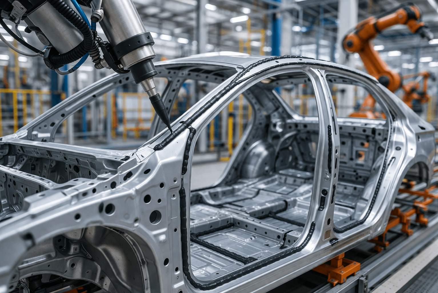 Автомобильные конструкционные клеи для сборки кузова автомобиля (BIW).